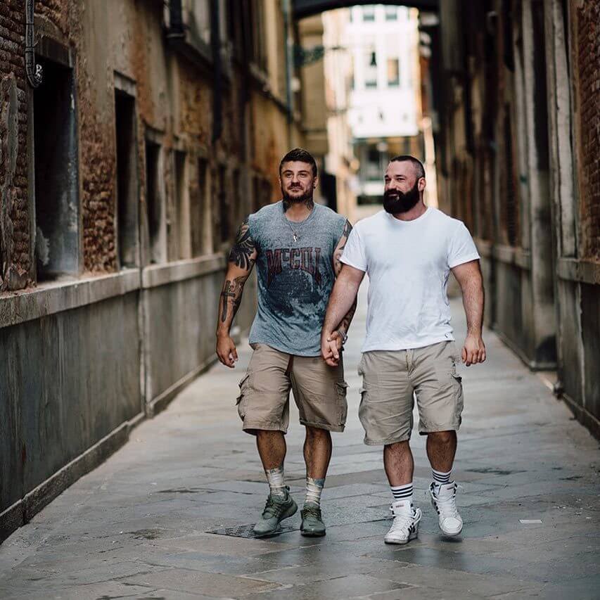 Patrick Huber and Jimmy Sjödin
