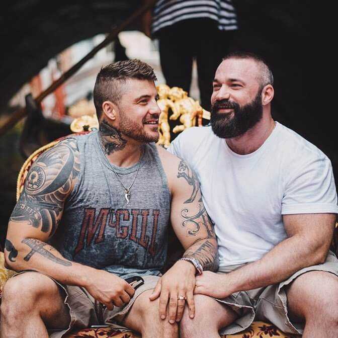 Patrick Huber and Jimmy Sjödin