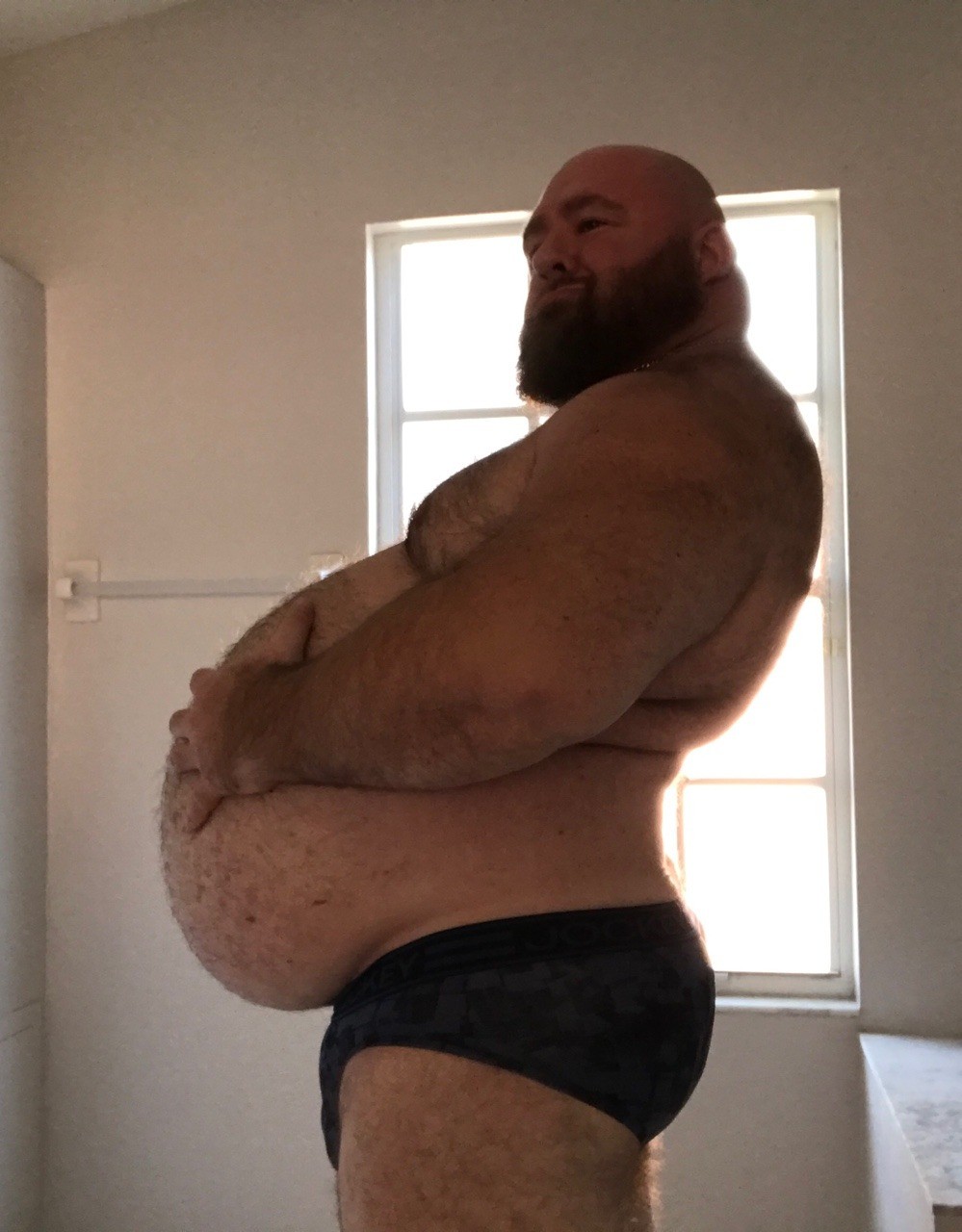 Fat guy worship